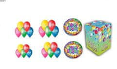 Hélium sada narodeninovej párty VEĽKÁ + 22 balónikov