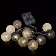 Orava Vianočné LED svetlá, farba biela CL-10 W