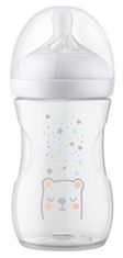 Philips Avent Láhev Natural Response s ventilem AirFree 260 ml, 1m+, medvěd