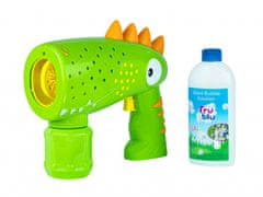 TM Toys Fru Blu Dino blaster se zásobníkem + náplň 0.4L