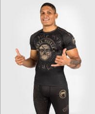 VENUM Rashguard VENUM Santa Muerte Dark Sides Short Sleeve - čierny