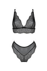 Passion Passion AMBERLY Set (Black), sexy súprava spodného prádla S/M