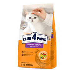 Club4Paws Premium pre dospelé mačky urinary health 2 kg