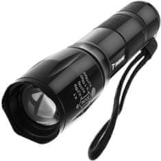 Trizand Baterka s UV a ZOOM CREE XPE LED Trizand 21634