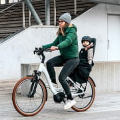 Rainette Poťah detskej sedačky na bicykel - čierny 