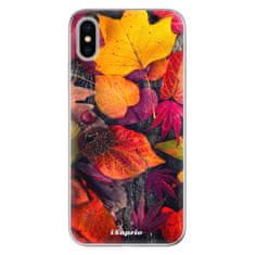 iSaprio Silikónové puzdro - Autumn Leaves 03 pre Apple iPhone X