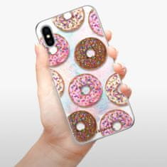 iSaprio Silikónové puzdro - Donuts 11 pre Apple iPhone X