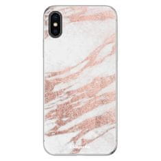 iSaprio Silikónové puzdro - RoseGold 10 pre Apple iPhone X