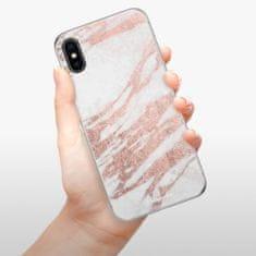 iSaprio Silikónové puzdro - RoseGold 10 pre Apple iPhone X