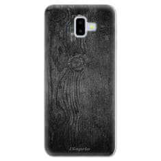 iSaprio Silikónové puzdro - Black Wood 13 pre Samsung Galaxy J6+