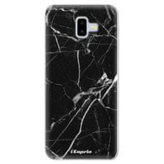 iSaprio Silikónové puzdro - Black Marble 18 pre Samsung Galaxy J6+