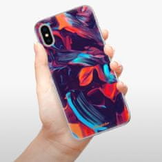 iSaprio Silikónové puzdro - Color Marble 19 pre Apple iPhone X