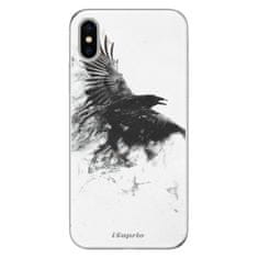 iSaprio Silikónové puzdro - Dark Bird 01 pre Apple iPhone X