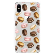 iSaprio Silikónové puzdro - Macaron Pattern pre Apple iPhone X