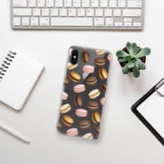 iSaprio Silikónové puzdro - Macaron Pattern pre Apple iPhone X