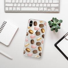 iSaprio Silikónové puzdro - Macaron Pattern pre Apple iPhone X