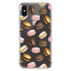 iSaprio Silikónové puzdro - Macaron Pattern pre Apple iPhone X