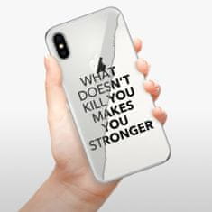 iSaprio Silikónové puzdro - Makes You Stronger pre Apple iPhone X