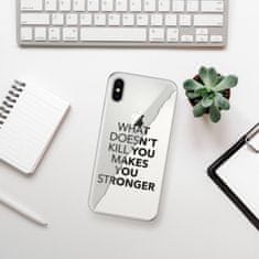 iSaprio Silikónové puzdro - Makes You Stronger pre Apple iPhone X