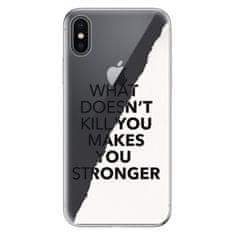 iSaprio Silikónové puzdro - Makes You Stronger pre Apple iPhone X