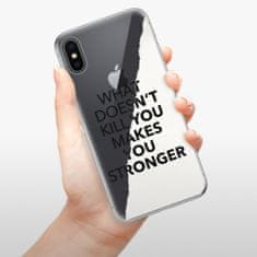 iSaprio Silikónové puzdro - Makes You Stronger pre Apple iPhone X