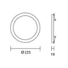 Led4U Panel stropný LED 6v1 LED4U LD130 60152