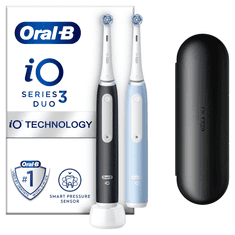 Oral-B sada elektrických zubných kefiek iO Series 3 Duo Pack, Black & Blue