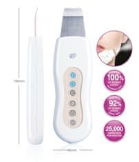 RIO ultrazvuková špachtľa ULTRASONIC FACIAL USB - rozbalené