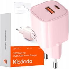 Mcdodo MCDODO NANO GaN USB/USB-C RÝCHLA NABÍJAČKA PD 33W | CH-0156