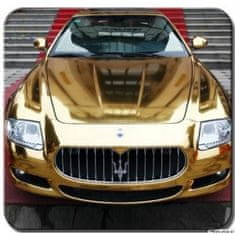 CWFoo chrómovaná zrkadlová zlatá wrap auto fólia na karosériu 152x400cm