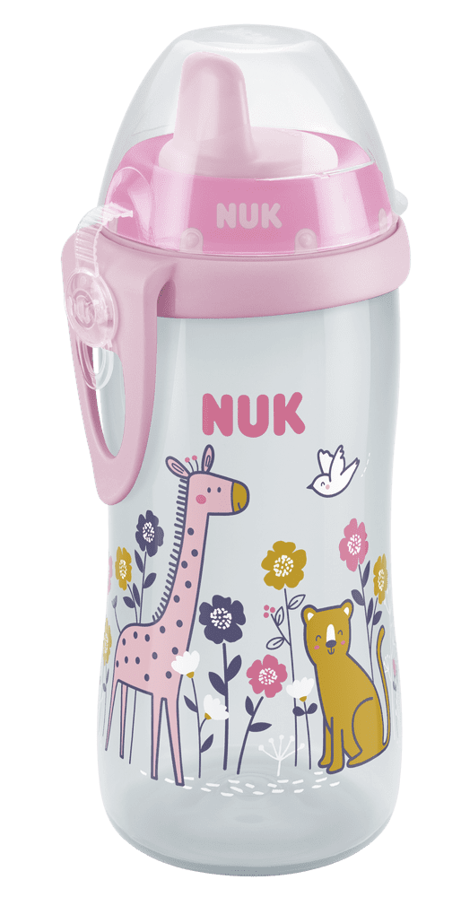 Nuk FC Fľaša Kiddy Cup 300ml ružová