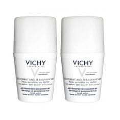 Vichy Súprava guličkových dezodorantov pre citlivú a podráždenú pokožku 2 x 50 ml