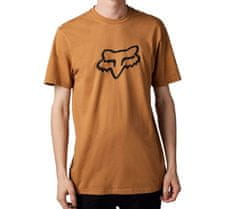 FOX Tričko Legacy Head Ss Tee - Cognac S