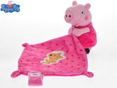 Doudou Peppa Pig Peppina hajánok 11 cm plyšový ružový