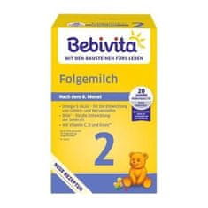 Bebivita Mlieko 2 Instantná pokračovacia mliečna výživa od uk. 6. mesiace, 500 g