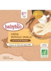 Babybio Vrecko krém vanilka krupička 4x 85 g
