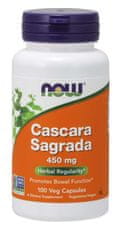 NOW Foods Cascara Sagrada (Rešetliak), 450 mg, 100 kapsúl