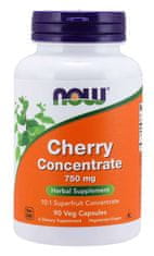 NOW Foods Cherry Contentrate (koncentrát z čerešne), 750 mg, 90 rastlinných kapsúl