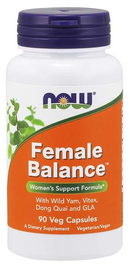 NOW Foods Female Balance (ženské zdravie), 90 rastlinných kapsúl