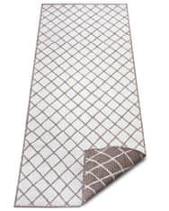 NORTHRUGS Kusový koberec Twin-Wendeteppiche 105455 Linen – na von aj na doma 80x150