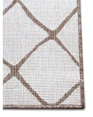 NORTHRUGS Kusový koberec Twin-Wendeteppiche 105455 Linen – na von aj na doma 80x150