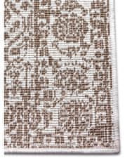 NORTHRUGS Kusový koberec Twin-Wendeteppiche 105432 Linen – na von aj na doma 80x150