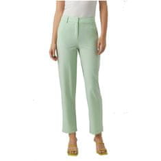Vero Moda Dámske nohavice VMZELDA Straight Fit 10261257 Mist Green (Veľkosť 34/32)