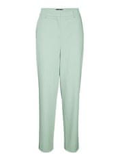 Vero Moda Dámske nohavice VMZELDA Straight Fit 10261257 Mist Green (Veľkosť 34/32)