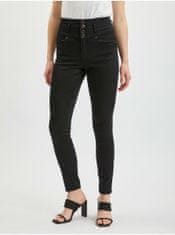 Orsay Černé dámské skinny fit kalhoty 36