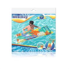 Bestway Nafukovačka Bestway 44033, Fashion Floating Mat, mix farieb, do vody, 183x69 cm