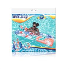 Bestway Nafukovačka Bestway 44033, Fashion Floating Mat, mix farieb, do vody, 183x69 cm