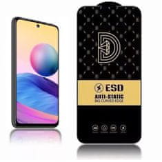 IZMAEL Diamond antistatické temperované sklo pre Xiaomi Redmi Note 10 5G - Čierna KP24208