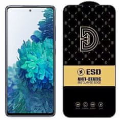 IZMAEL Diamond antistatické temperované sklo pre Samsung Galaxy S20 FE - Čierna KP24226