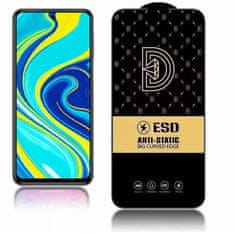 IZMAEL Diamond antistatické temperované sklo pre Xiaomi Redmi Note 9S - Čierna KP24204